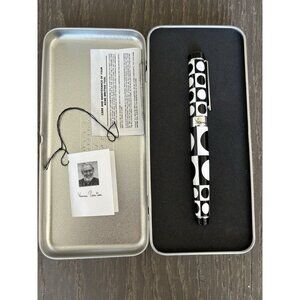 ACME Studios' “Geometric Black & White” Rollerball Pen by VERNER PANTON